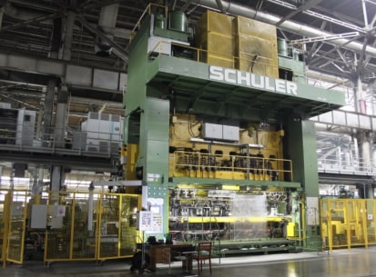 Диски колес также изготавливаются на автоматических и полуавтоматических линиях