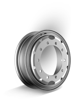 Колеса много-компонентные для грузовых автомобилей